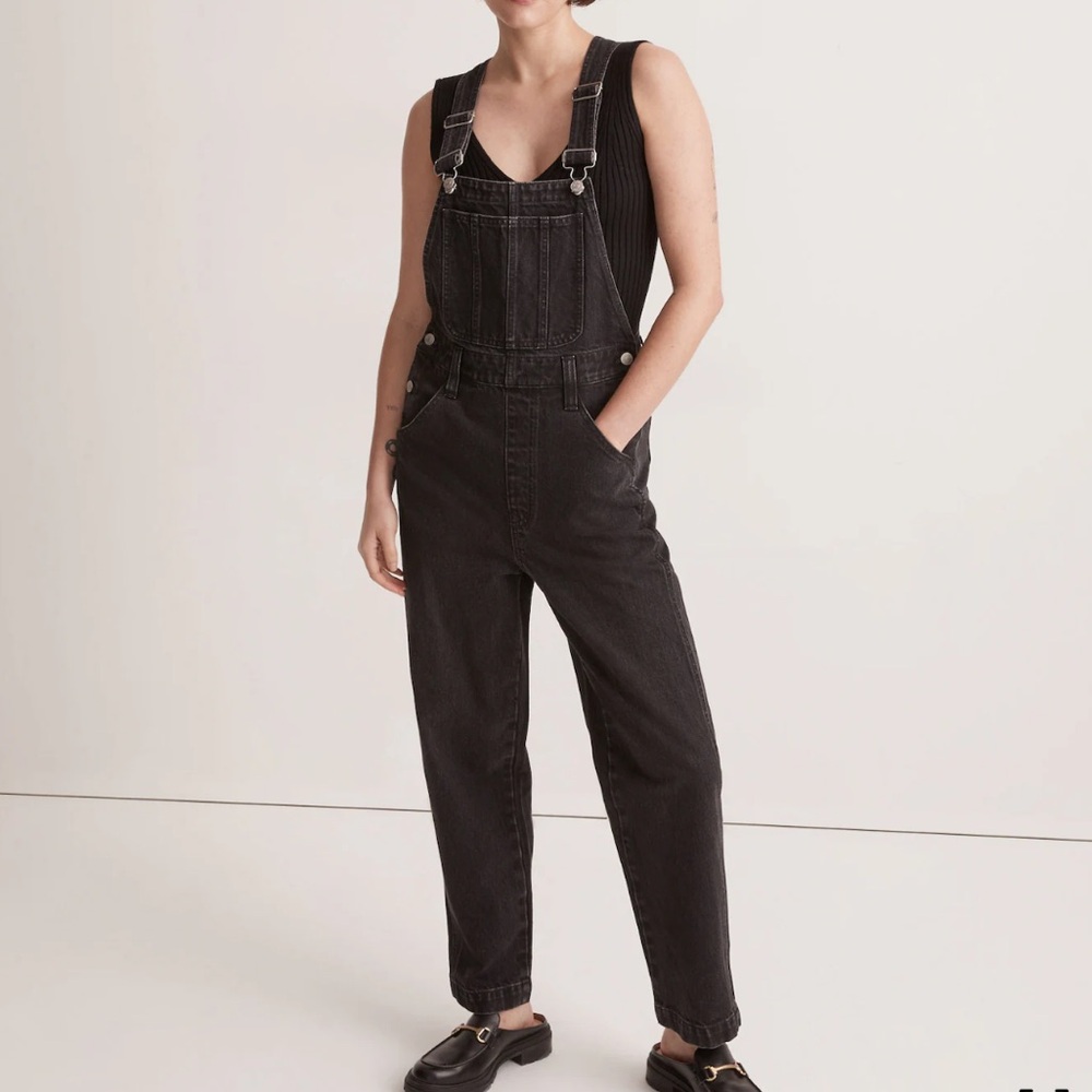 NWOT Madewell Straight-Leg Overall/Lunar Wash